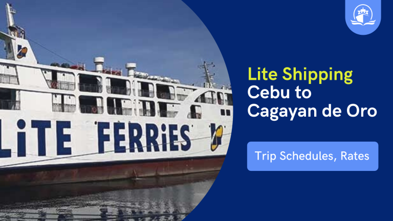 Lite Shipping Cebu To Cagayan De Oro Schedule, Rates 2021 - Barkota