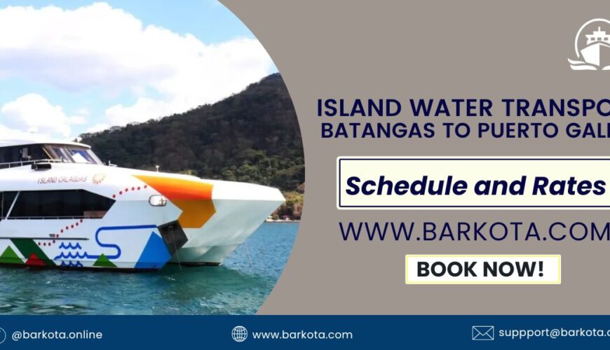 Batangas to Puerto Galera Schedule and Rates via Island Water Transport